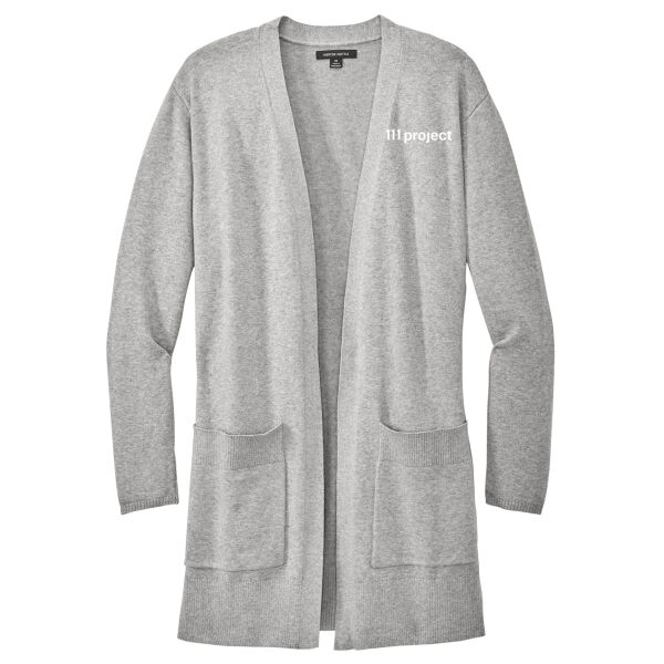 Women's Open Front Cardigan Sweater Thumbnail
